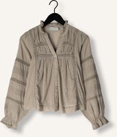 Taupe NEO NOIR Blouses LYLA S VOILE BLOUSE Taupe NEO NOIR Blouses LYLA S VOILE BLOUSE - medium