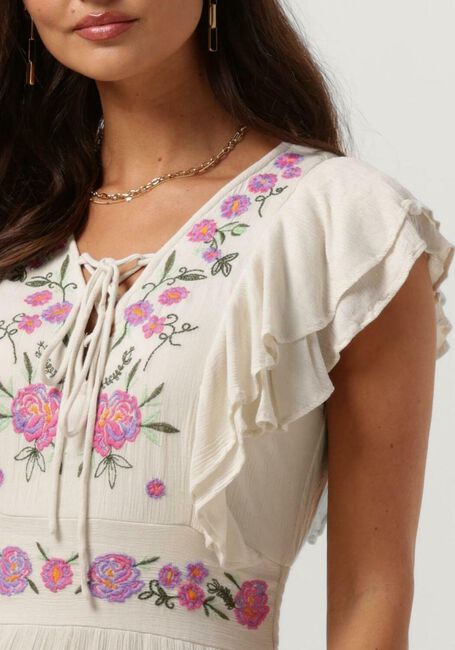 Gebroken wit Y.A.S. Maxi jurk YASHELLA SS MAXI DRESS S. - large