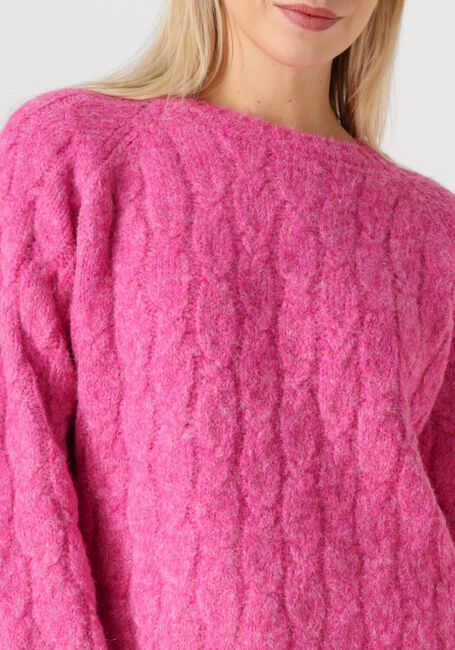 Fuchsia YDENCE Trui KNITTED SWEATER FIENE - large