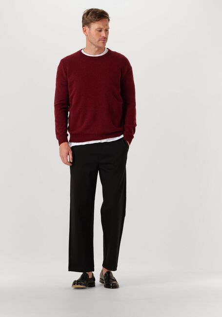 Zwarte WOODBIRD Wijde broek WBHUNG STRING PANT - large