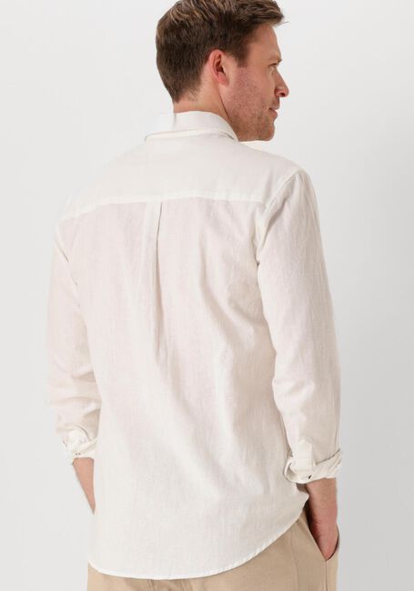 Witte ANERKJENDT Casual overhemd AKLEIF L/S COT/LINEN SHIRT - large