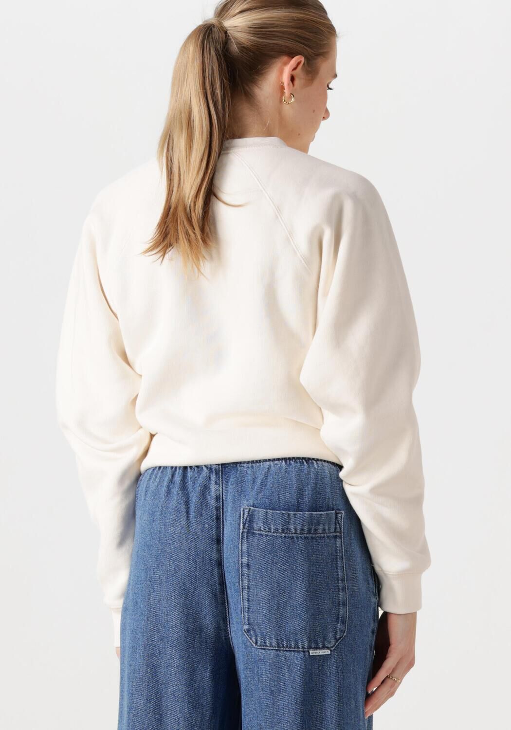 CATWALK JUNKIE Dames Truien & Vesten Graphic Sweater Ecru
