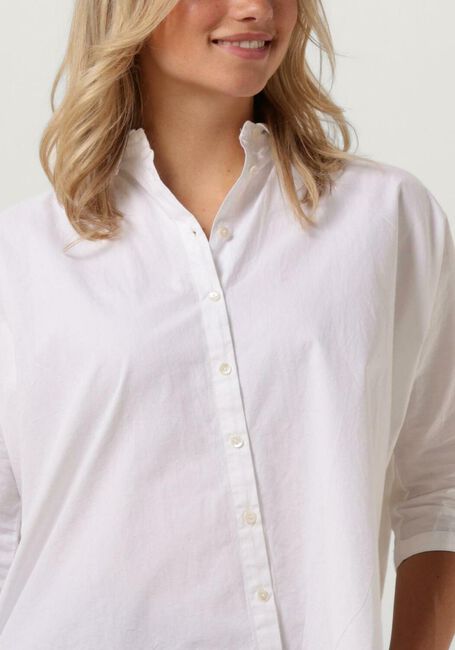 Witte BY-BAR Blouse NOREL POPLIN BLOUSE - large