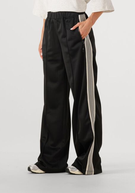 Zwarte HAUTE L'AMITIÉ Joggingbroek BAGGY TRACK TALL PANTS - large