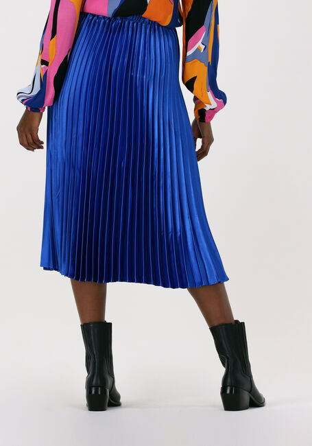 Blauwe Y.A.S. Midirok YASKATIE HW MIDI SKIRT - large