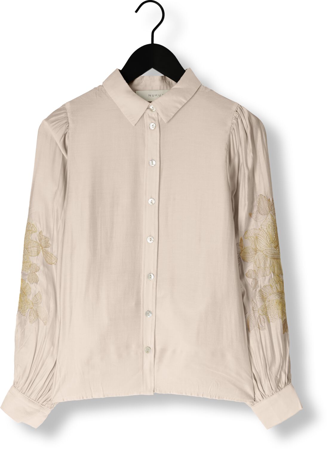 NUKUS Dames Blouses Milanova Blouse Beige