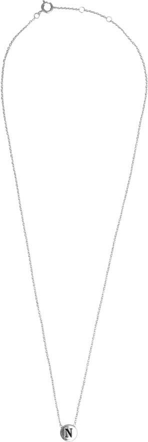 Zilverkleurig ATLITW STUDIO Kettingen CHARACTER NECKLACE LETTER SILV - large