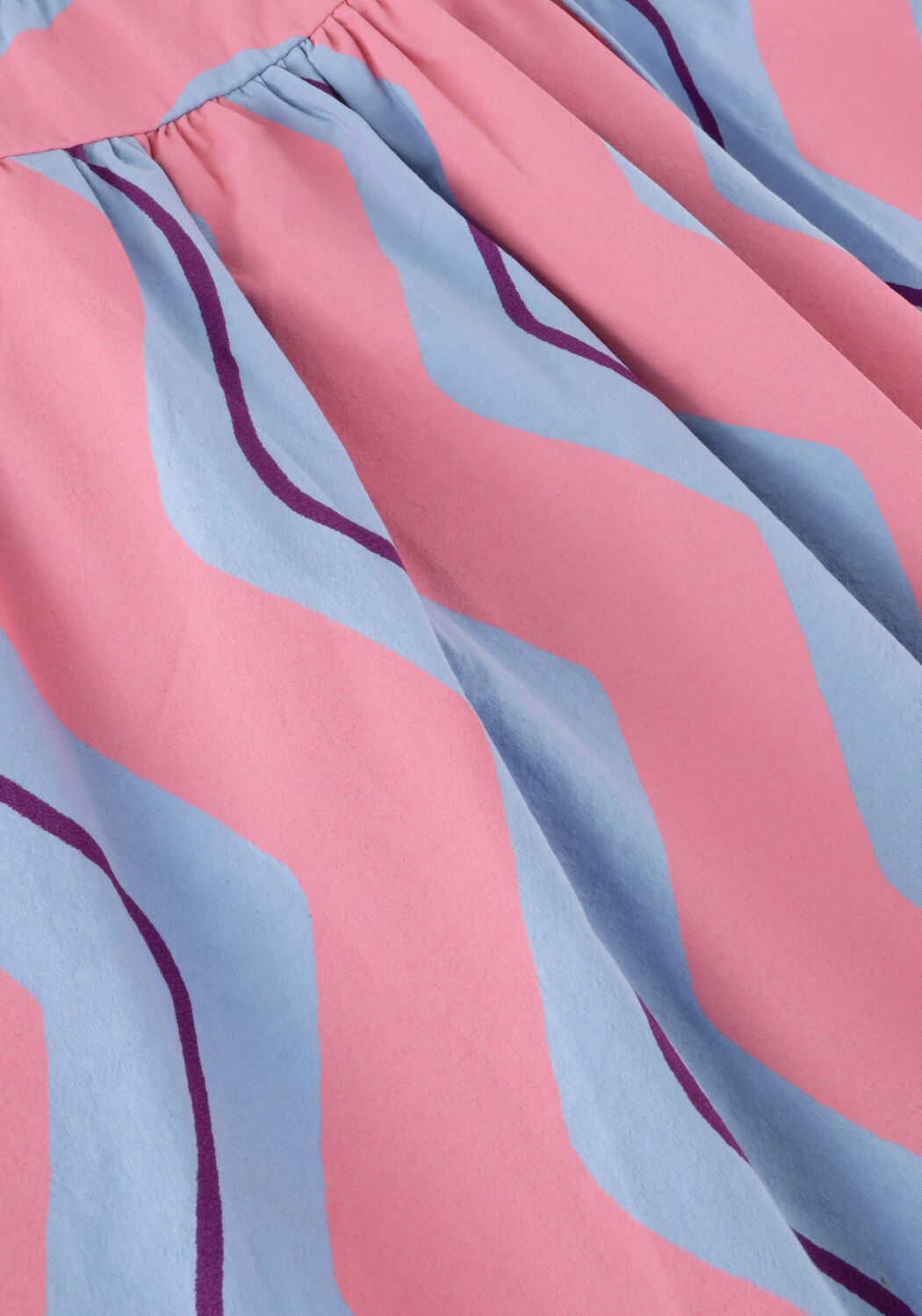 Jelly Mallow Meisjes Jurken Wave Stripe Dress Roze-7Y