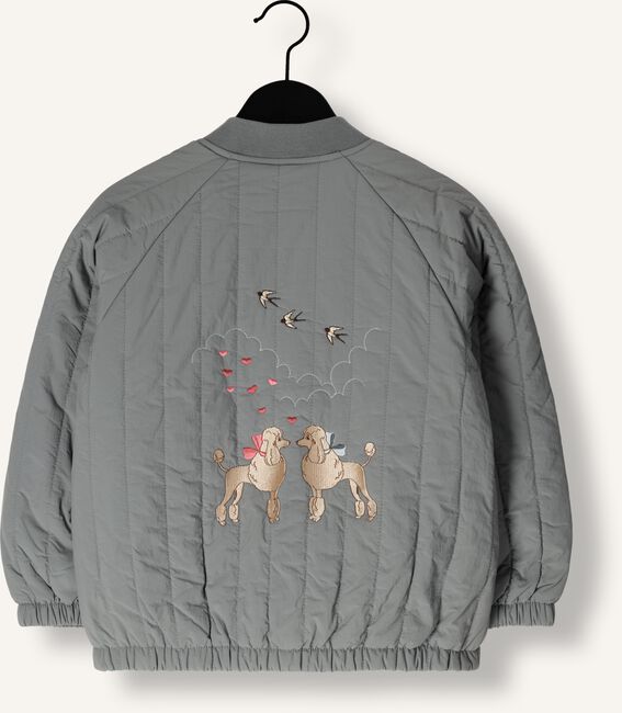 Grijze KONGES SLOJD Jack JUNO BOMBER JACKET Grijze KONGES SLOJD Jack JUNO BOMBER JACKET - large