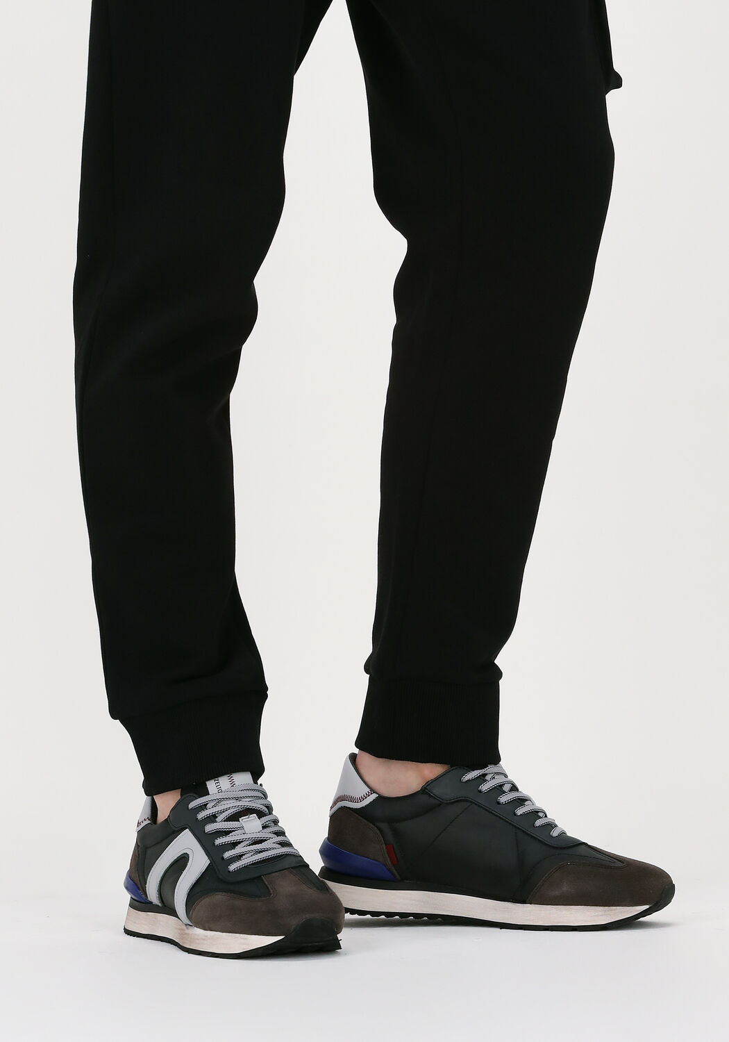 Grijze MAZZELTOV Lage sneakers 11538E - large