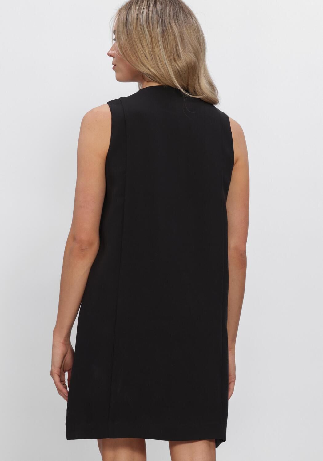 Zwarte MSCH COPENHAGEN Jurken MSCHESTERIANE SL DRESS - large