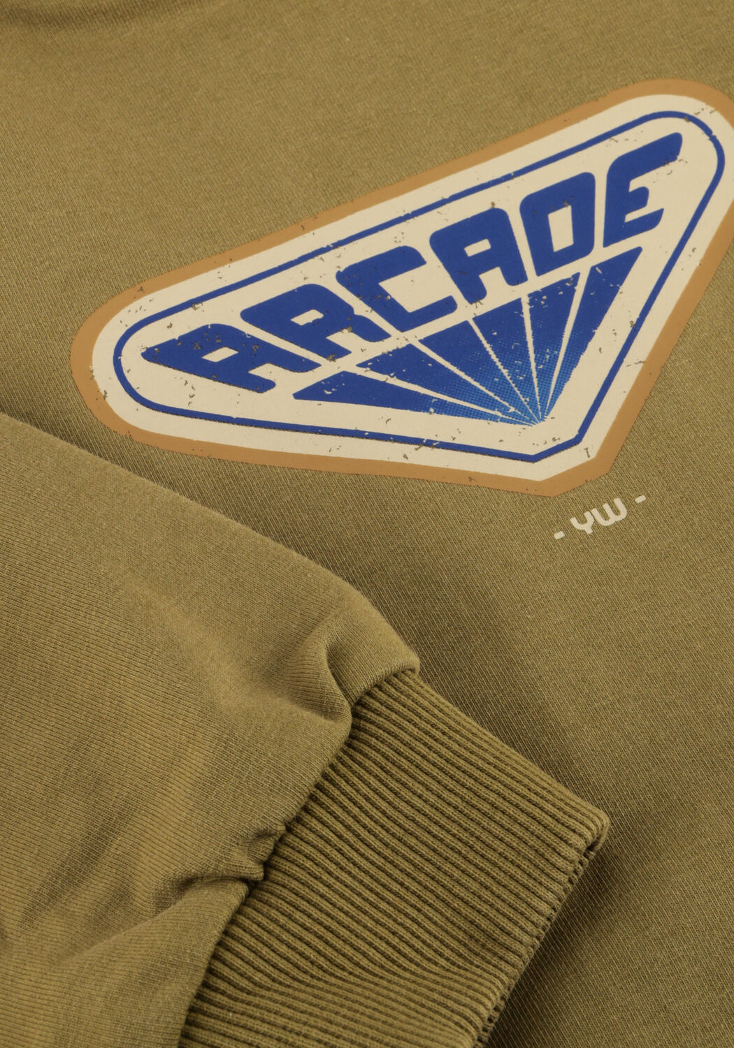 Khaki YOUR WISHES Sweater GARMENT DYE OVERSIZED SWEATER - large