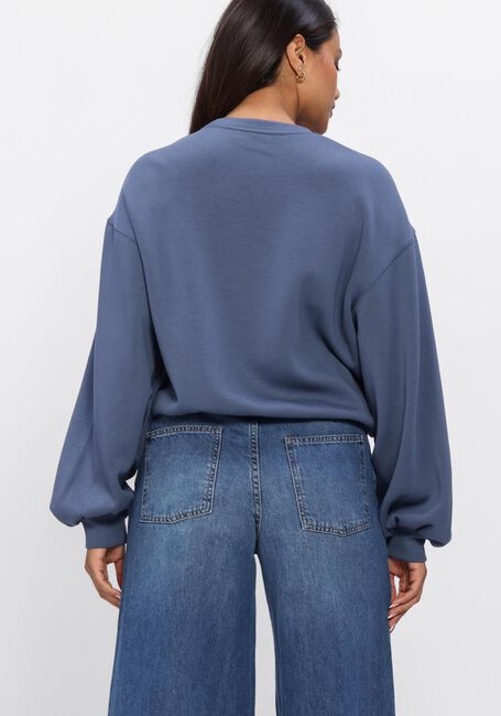 Blauwe MSCH COPENHAGEN Sweater MSCHBRIONNA IMA Q SWEATSHIRT - large