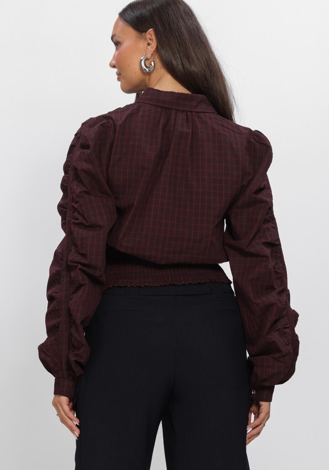 Bordeaux AAIKO Blouses BEAUDINE COLLAR CO 527 - large