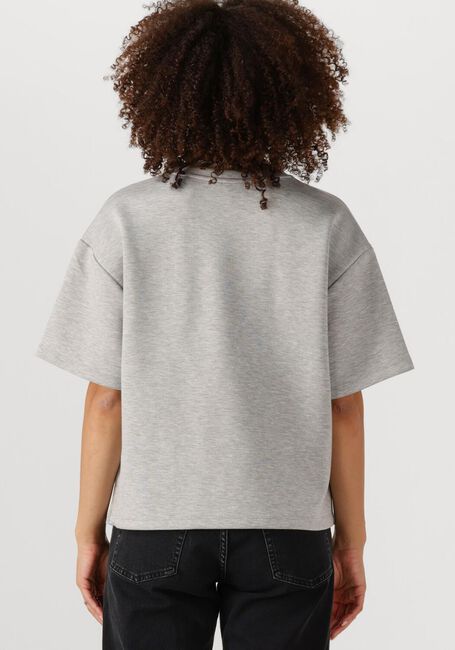 Grijze OBJECT Trui OBJANDREA RE 2/4 T-SHIRT - large