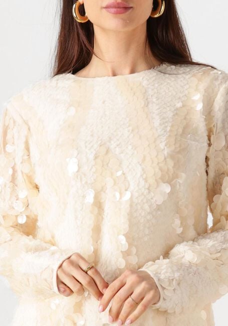 Creme SECOND FEMALE Blouses GLIMMER BLOUSE - large