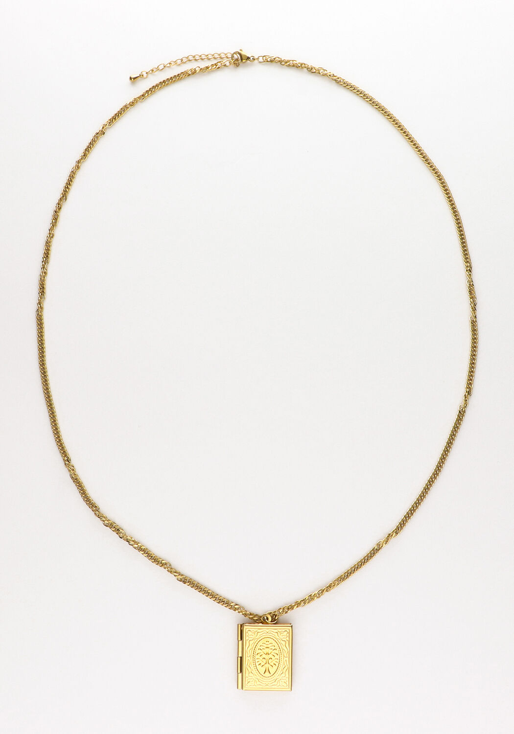 Goudkleurig NOTRE-V Kettingen KETTING MET BOEK - medium