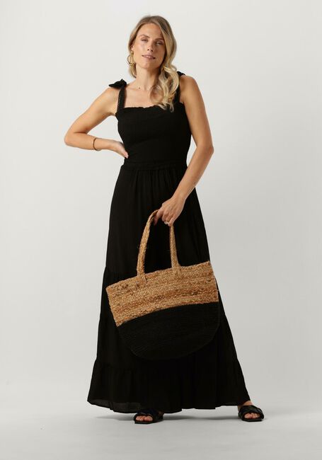 Zwarte NOTRE-V Maxi jurk X BO - JULIE MAXI DRESS - large