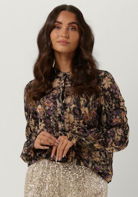 Zwarte SECOND FEMALE Blouses BOTANE SHIRT - large