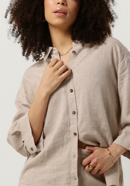 Zand MSCH COPENHAGEN Blouses MSCHJOVENE GINIA 3/4 SHIRT - large