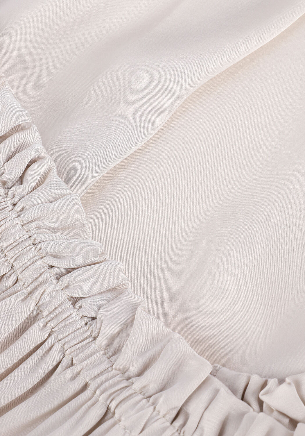 Zand ACCESS Maxi jurk OFF SHOULDER SATIN DRESS - large