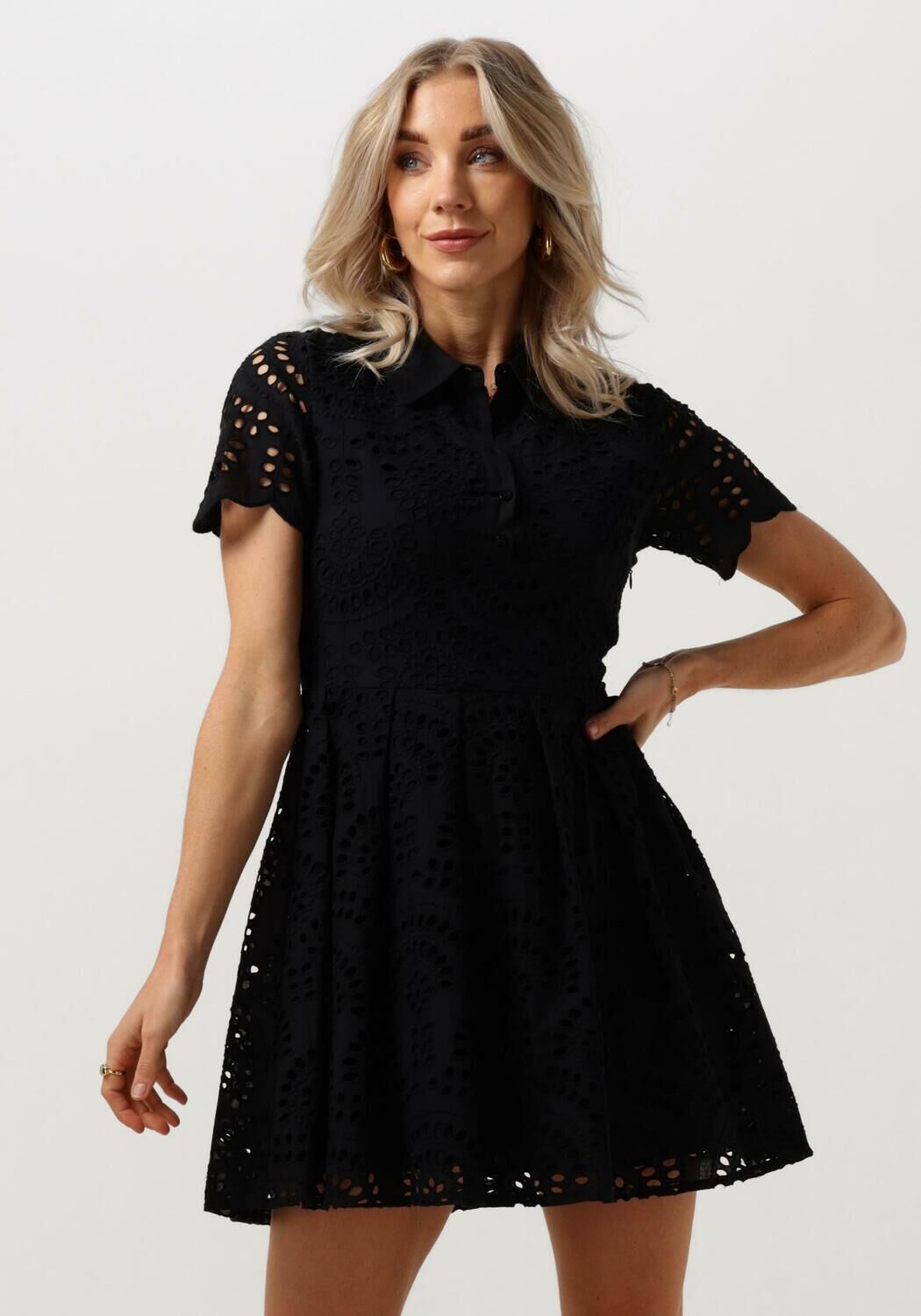Silvian Heach Elegante Mini Jurk voor Vrouwen Black Dames