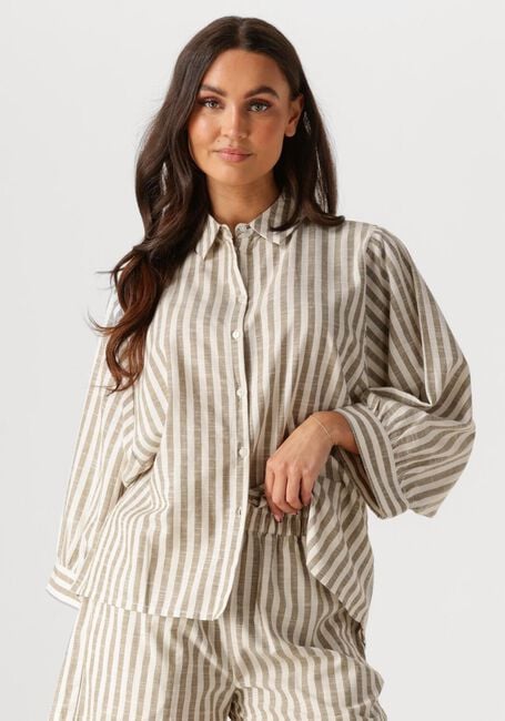 Khaki KNIT-TED Blouses BECCA - large