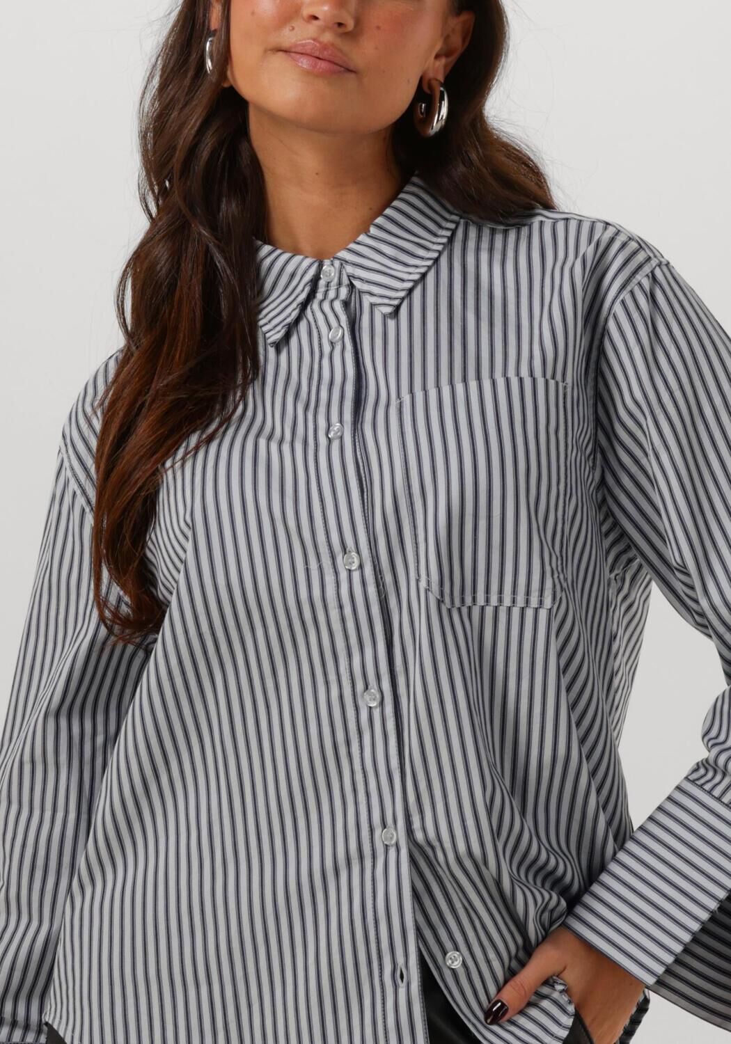 MODSTRÖM Modström Dames Blouses Laineymd Shirt Blauw