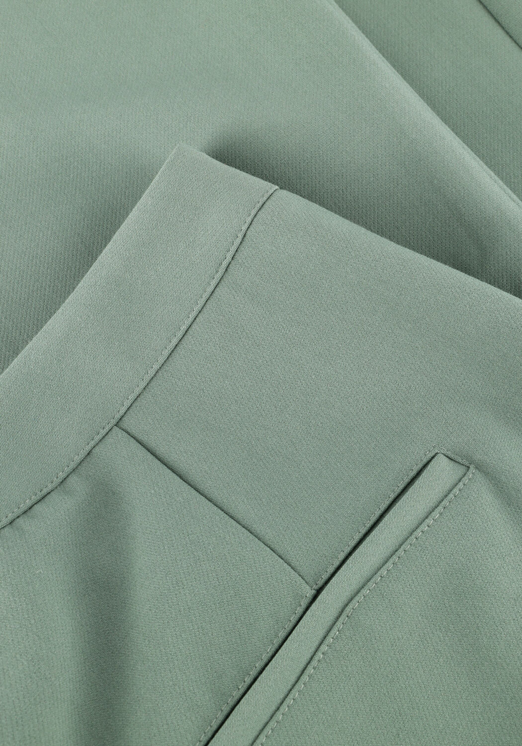 Groene ANOTHER LABEL Wijde broek MOORE PANTS - large