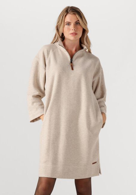 Beige MOSCOW Mini jurk 78-06 INFLUENCE-1 - large