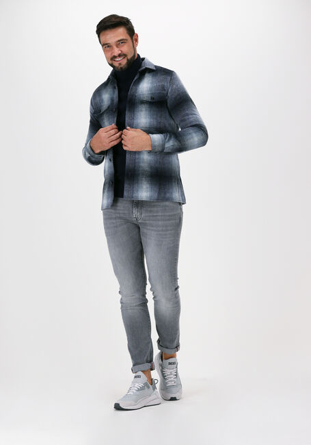 Grijze GENTI Overshirt S4122-1320 - large