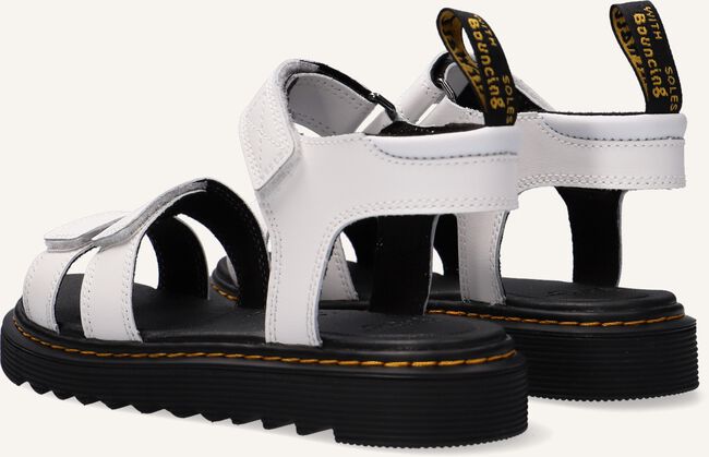 Witte DR MARTENS Platte sandalen KLAIRE K Witte DR MARTENS Platte sandalen KLAIRE K - large
