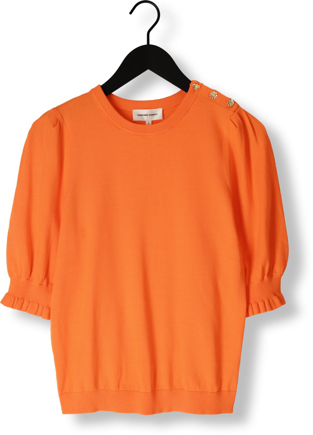 FABIENNE CHAPOT Dames Truien & Vesten Jolly Pullover Oranje