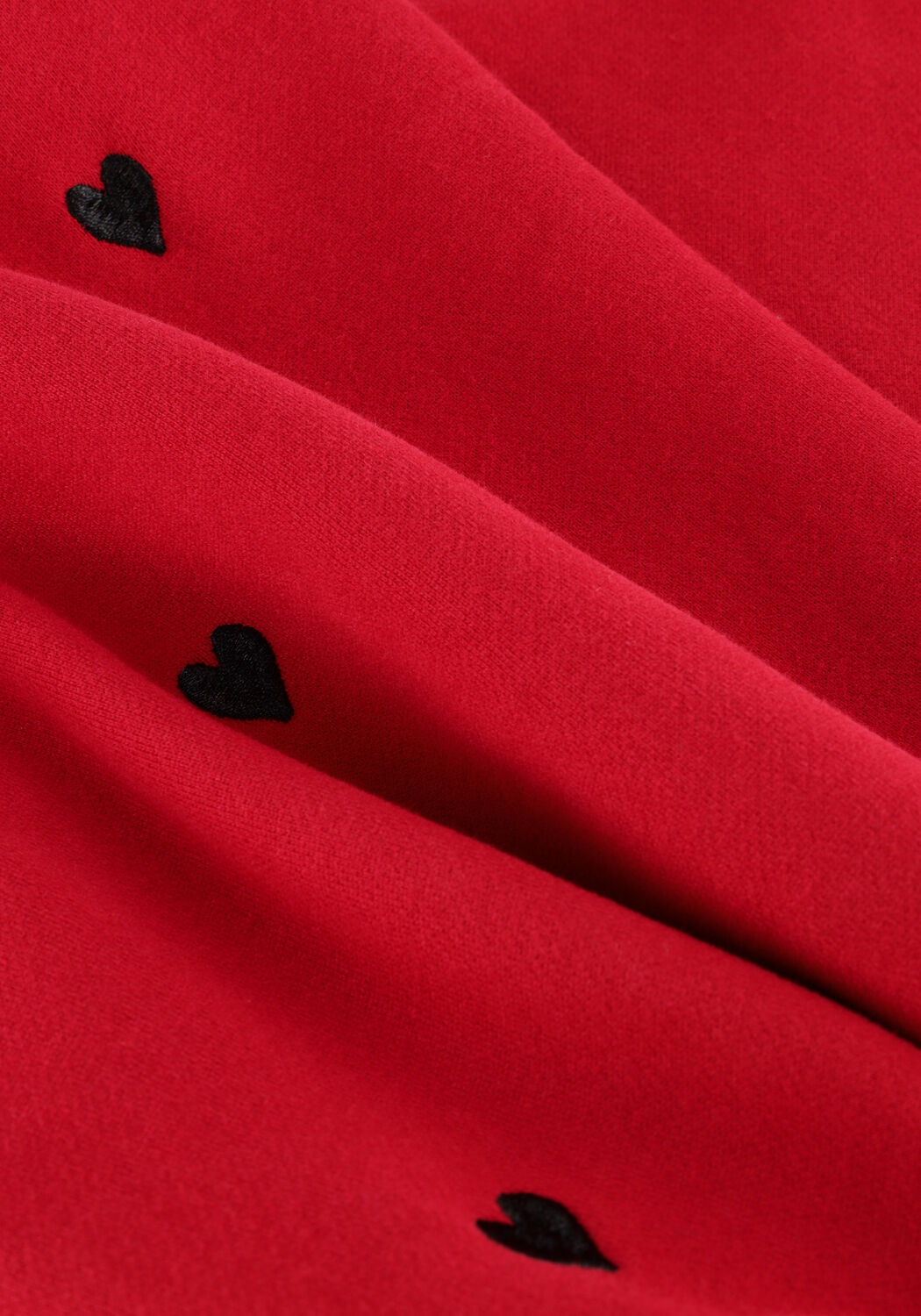 Bordeaux YDENCE Trui SWEATER HEARTS - large