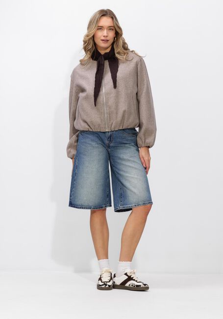 Taupe WITHBLACK Jack WBLKENNEDY BOMBER JACKET - large