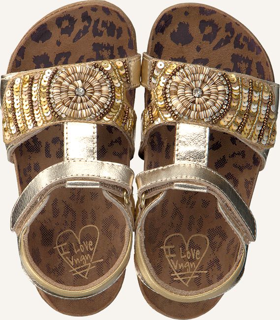 Gouden VINGINO Platte sandalen LINA Gouden VINGINO Platte sandalen LINA - large