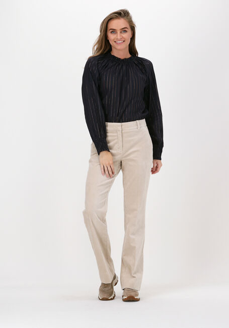 Donkerblauwe BY-BAR Blouses GABY SPARKLE BLOUSE Donkerblauwe BY-BAR Blouses GABY SPARKLE BLOUSE - large