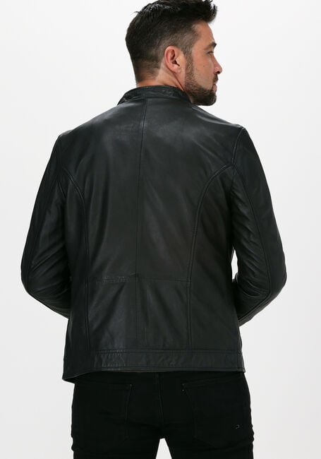 Zwarte GOOSECRAFT Leren jas GALLERY062 - large