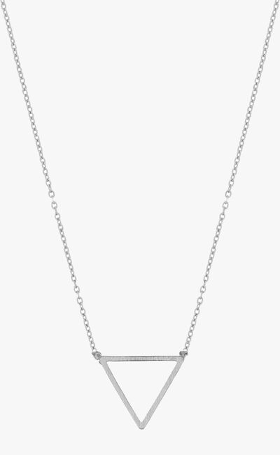 Zilveren MY JEWELLERY Ketting LES CLEIAS TRIANGLE - large