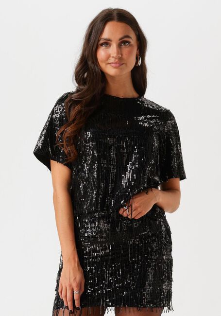 Zwarte OBJECT Top OBJTELLA RE S/S TOP 136 - large