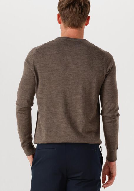 Bruine STEFANO LAURAN Trui CREW - large