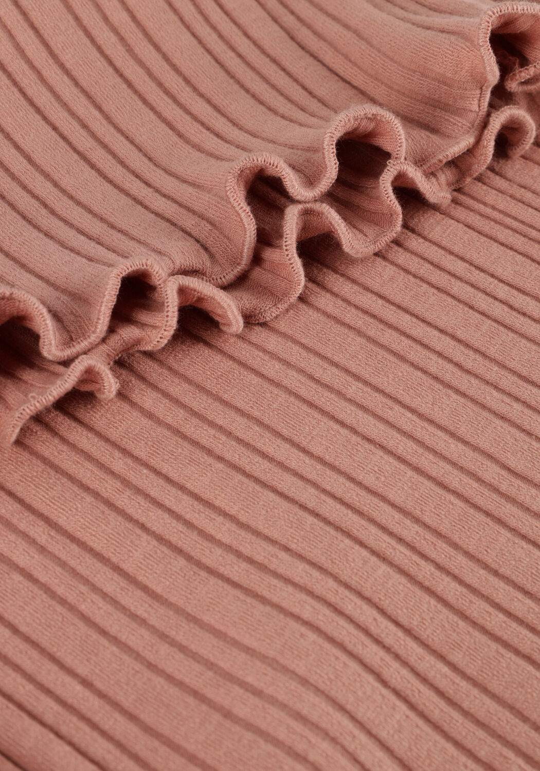 Lichtroze DAILY7 T-shirt T-SHIRT LS FANCY RIB - large