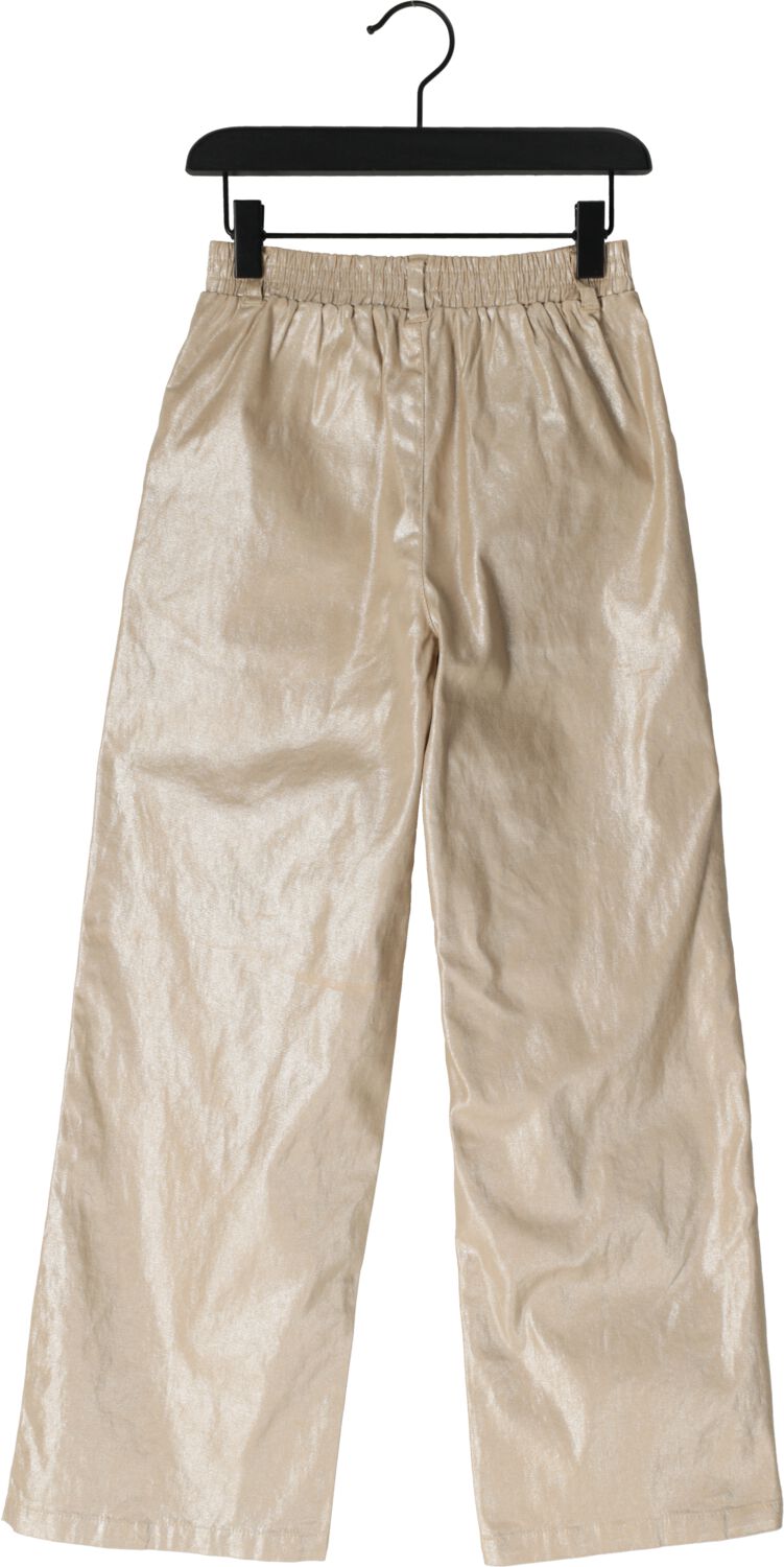 NONO Meisjes Broeken Sayla Stretc Twill Pants Goudkleurig