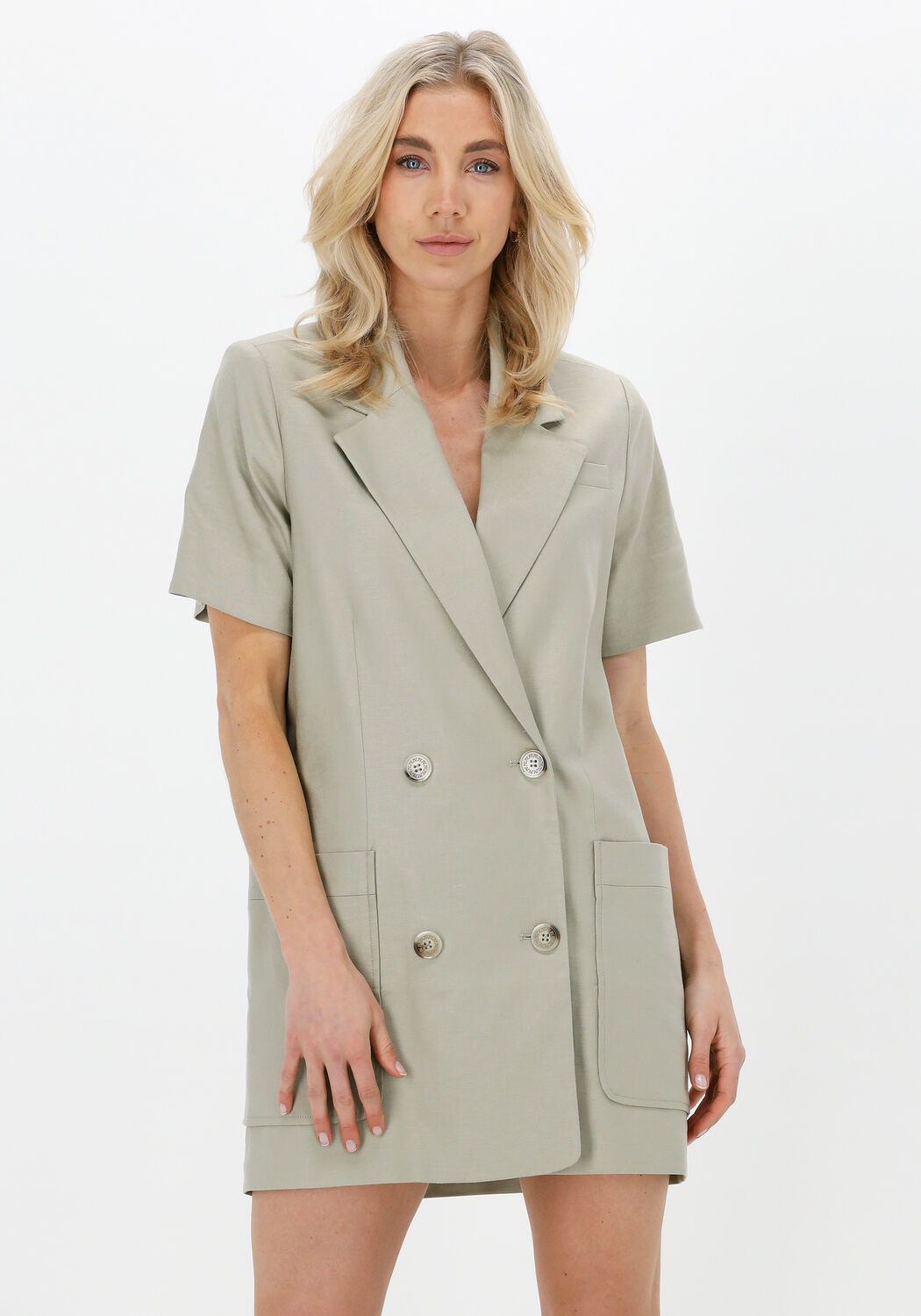 groene josh v mini jurk marin