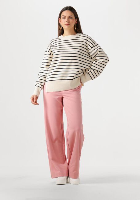 Lichtroze OBJECT Pantalon OBJLISA WIDE PANT - large