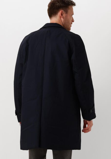 Donkerblauwe SELECTED HOMME Parka's SLHJONES COTTON MAC COAT - large