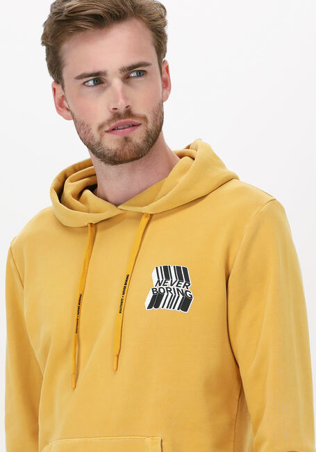 Gele KULTIVATE Sweater SW YELLOW ACID - large