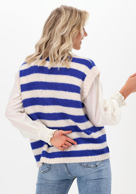 Blauwe LOLLYS LAUNDRY Spencer CELINE VEST - large