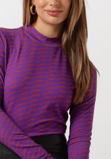 Paarse HARPER & YVE Top JANE-LS - large