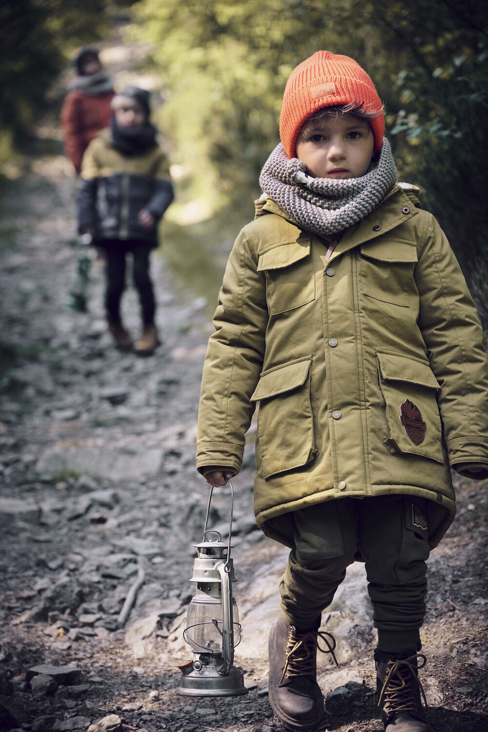 Groene Z8 Parka's DAEN - large